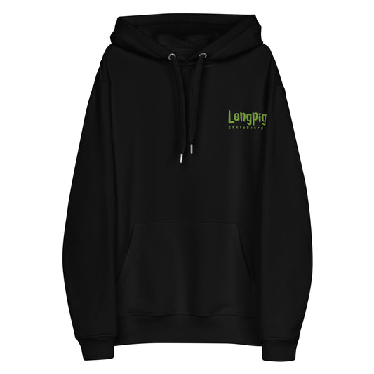 Tasteless Individuals embroidered crest hoodie (Green)